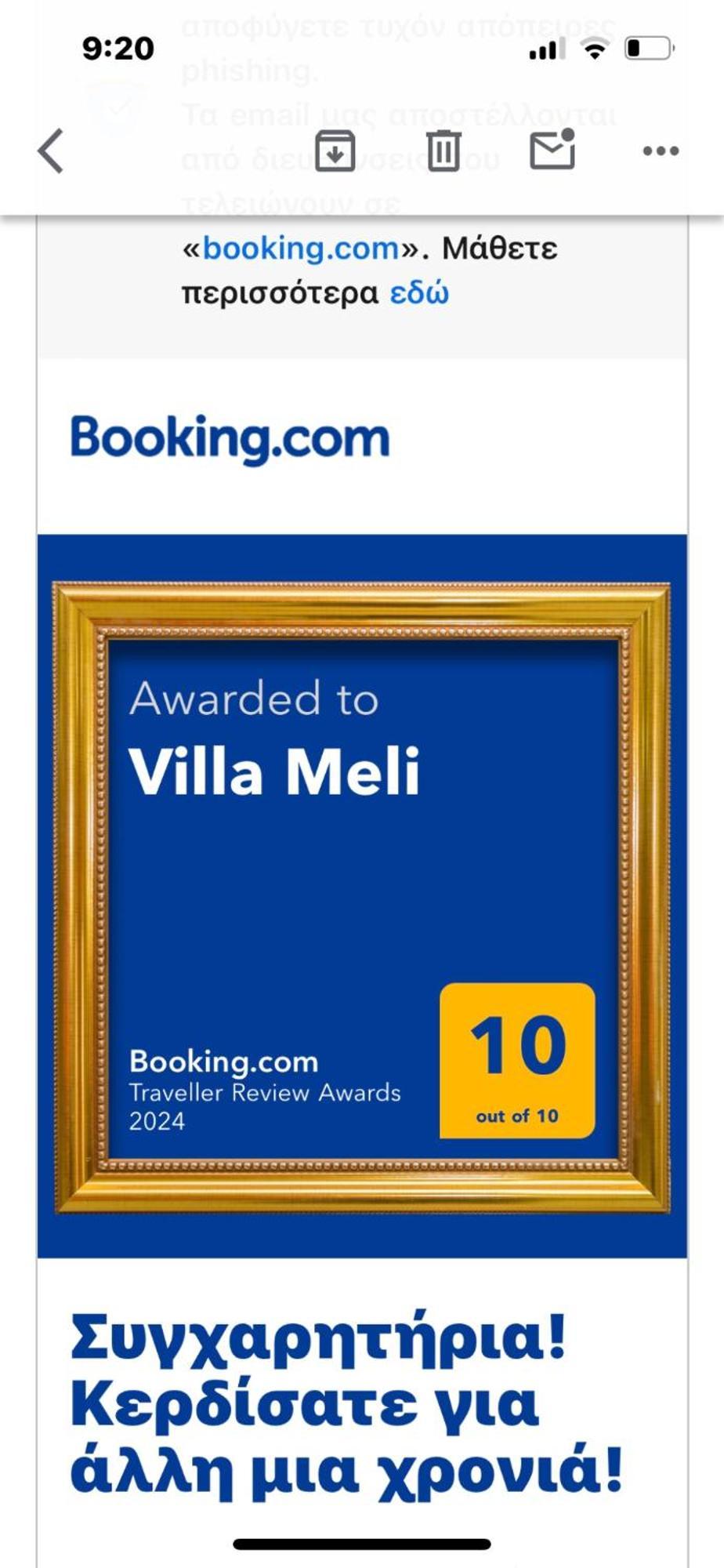 Villa Meli Otziás 外观 照片